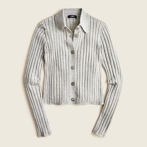 J. Crew Merino Wool Button-up Sweater